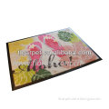 Personalized Mat , Nylon Fiber with Rubber Backing